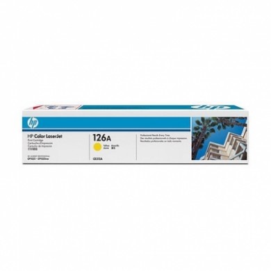 HP 126A (CE312A) Yellow Cartridge for HP Сolor LaserJet Pro CP1025, Pro CP1025NW, 1000 p.