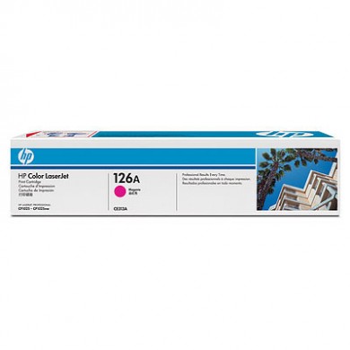 HP 126A (CE313A) Magenta Cartridge for HP Color LaserJet Pro CP1025, CP1025nw, 100 M175a, 100 M175nw, HP TopShot LaserJet Pro M275, 1000 p.