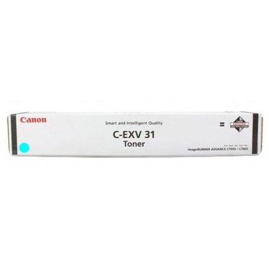 Toner Canon C-EXV31 Cyan, (940g/appr. 52 000 pages 10%) for Canon iR Advance C7055i/7065i