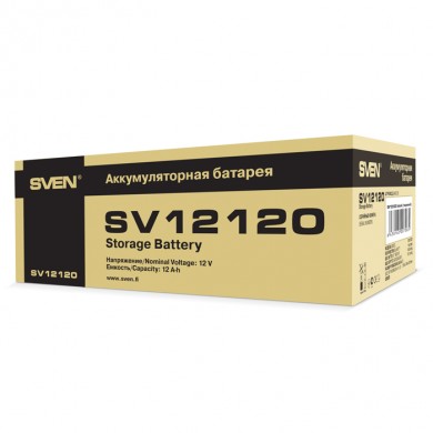 SVEN SV12120, Battery 12V 12AH