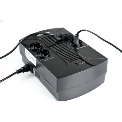 Gembird EnerGenie EG-UPS-002, 850VA / 510W, UPS with AVR, 4x Schuko outlets, LED status indication, USB port