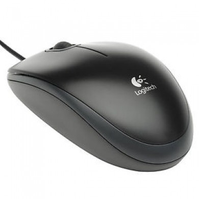 Mouse Optic Logitech B100 / USB / Black