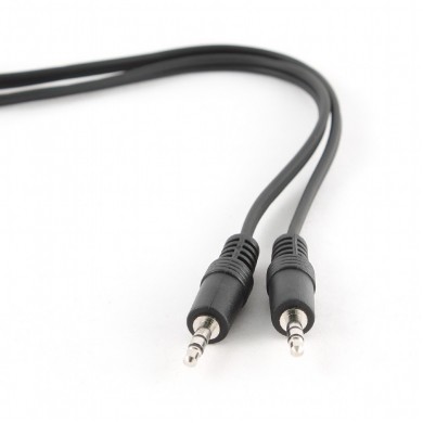 Audio cable 3.5mm - 1.2m - Cablexpert CCA-404, 3.5mm stereo plug to 3.5mm stereo plug, 1.2 meter cable