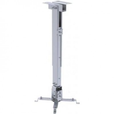 Sunne PRO02s Ceiling Projector Bracket, Ceiling to Projector 430-650mm, Tilt -15&deg;~+15&deg;,max 20 kg, Silver