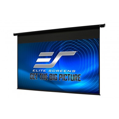 Elite Screens 120&rdquo; (4:3) 244 x 183 cm, Electric Projection Screen, Spectrum Series with IR/Low Voltage 3-way wall box, Black