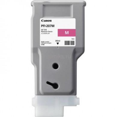 Ink Cartridge Canon PFI-207 M, magenta, 300ml for iPF680,685,780,785
