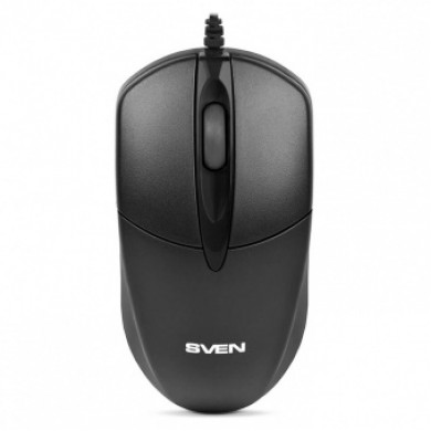 SVEN RX-112, Optical Mouse, 800 dpi, USB, Black