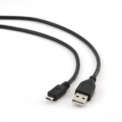 Cable microUSB2.0  1m - CCP-mUSB2-AMBM-1M, 1.0 m, Professional series, USB 2.0 A-plug to Micro B-plug, Black