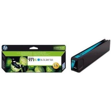 HP 971XL (CN626AE) High Yield Cyan Ink Cartridge for HP Officejet Pro X476dw, HP Officejet Pro X576dw, HP Officejet Pro X451dw, HP Officejet Pro X551dw, 6600 p.