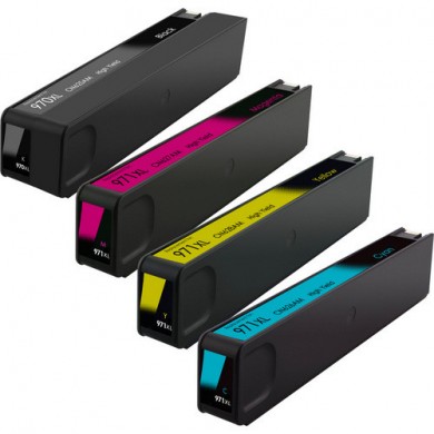 HP 971XL (CN628AE) High Yield Yellow Ink Cartridge for HP Officejet Pro X476dw, HP Officejet Pro X576dw, HP Officejet Pro X451dw, HP Officejet Pro X551dw, 6600 p.