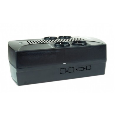 Gembird EnerGenie EG-UPS-001, 650VA / 390W, UPS with AVR, 4x Schuko outlets, LED status indication
