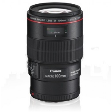 Prime Lens Canon EF 100 mm f/2.8L IS USM Macro (3554B005)