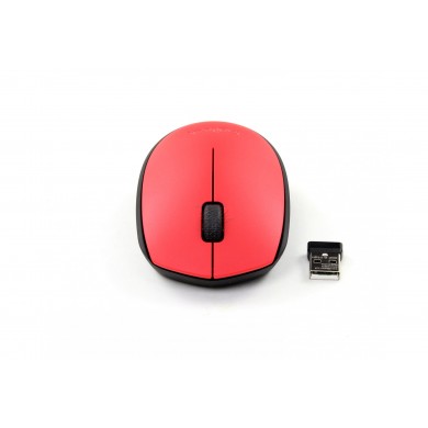Mouse Wireless Logitech M171 / Optical  / Nano receiver / Red
