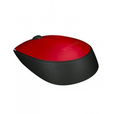 Mouse Wireless Logitech M171 / Optical  / Nano receiver / Red