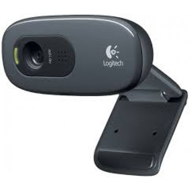 Logitech HD Webcam C270, Microphone, HD 720p video calls & recording, 3 Megapixel images,USB 2.0 Logitech HD Webcam C270, Microphone, HD 720p video calls & recording, 3 Megapixel images,USB 2.0