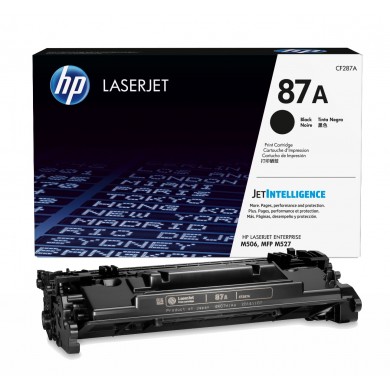 HP 87A (CF287A) Black LaserJet Toner Cartridge, 9000 p., for HP M506dn, M506x, M527dn, M527f, M527c; M501dn, M501n HP 87A (CF287A) Black LaserJet Toner Cartridge, 9000 p., for HP M506dn, M506x, M527dn, M527f, M527c; M501dn, M501n