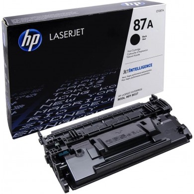 HP 87A (CF287A) Black LaserJet Toner Cartridge, 9000 p., for HP M506dn, M506x, M527dn, M527f, M527c; M501dn, M501n HP 87A (CF287A) Black LaserJet Toner Cartridge, 9000 p., for HP M506dn, M506x, M527dn, M527f, M527c; M501dn, M501n