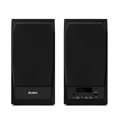 Boxe 2.0 SVEN MC-10 / 50W RMS, Bluetooth / FM / USB / SD card / Black