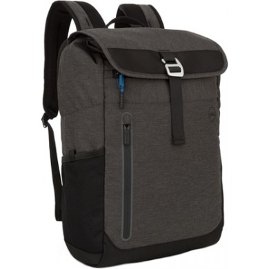 15.6" NB Backpack - Dell Venture 15, Heather Grey, Durable, weather-resistant materials, Zippered, shockproof, padded sleeve, zippered front pocket, durable exterior, soft interior, 2 side mesh pockets