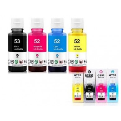HP GT52 (M0H54AE) Cyan Original Ink Bottle (~8,000 pages), (for HP Ink Tank 115, HP Ink Tank 315/319, HP Ink Tank Wireless 415/419, DeskJet G5810/G5820)