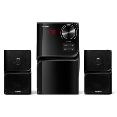 Boxe 2.1 SVEN MS-305 / 40W RMS / Bluetooth / FM-tune / USB Flash / SD card / Black