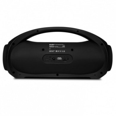 SVEN PS-420, Bluetooth Portable Speaker, 12W RMS, Support for iPad & smartphone, Bluetooth v.2.1 +EDR,FM tuner, USB & microSD, built-in lithium battery -1800 mAh, ability to control the tracks, AUX stereo input, Headset mode, Black SVEN PS-420, Bluetooth Portable Speaker, 12W RMS, Support for iPad & smartphone, Bluetooth v.2.1 +EDR,FM tuner, USB & microSD, built-in lithium battery -1800 mAh, ability to control the tracks, AUX stereo input, Headset mode, Black
