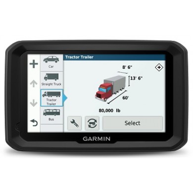 GARMIN dezl 580LMT-D Truck Navigator, Licence map Europe + Moldova, 5.0" LCD (480*272), 16GB, MicroSD, 3D junction view/Attraction, Customized Truck Routing, Truck-specific POIs and Services, IFTA, Up Ahead, Hours of Service, up to 2 hours, 234g
