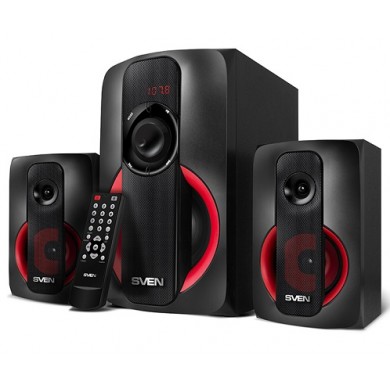 Boxe 2.1 SVEN MS-304 / 40W RMS / Bluetooth / FM-tune / USB Flash / SD card / Black