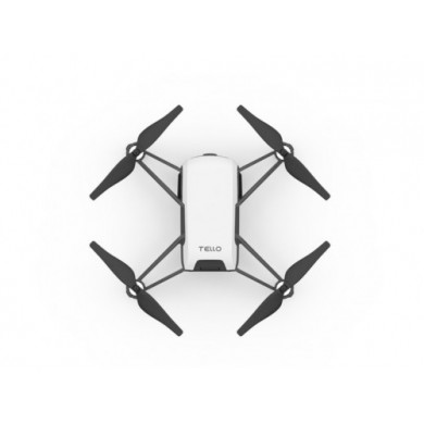 (162916) DJI Ryze Tello (Global) - Toy Drone, 5MP,  HD720p 30fps camera, max. 100m height/28.8kmph speed, flight time 13min, Battery 1100mAh, 80g, White