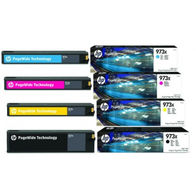 HP 973X (F6T83AE) High Yield Yellow Original PageWide Cartridge for HP PageWide Pro 452dw HP PageWide Pro 477dw, 7000 p.