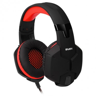 Casti SVEN AP-G988MV, Black/Red