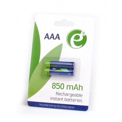 EnerGenie EG-BA-AAA8R-01 Ni-MH rechargeable AAA batteries, 850mAh, 2pcs blister pack