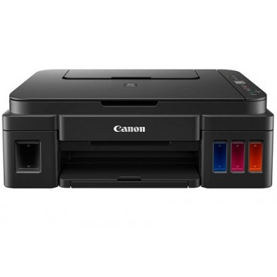MFD CISS Canon Pixma G2411, Color Printer/Scanner/Copier, A4, 4800x1200dpi_2pl, ISO/IEC 24734 - 8.8 / 5.0 ipm, 64-275g/m2, LCD display_6.2cm, Rear tray: 100 sheets, USB 2.0, 4 ink tanks: GI-490BK (6 000 pages*),GI-490C,GI-490M,GI-490Y(7 000 pages*)