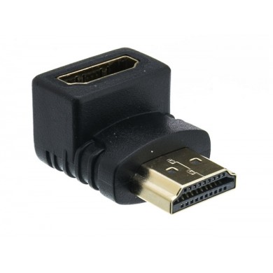 Adaptor Gembird A-HDMI90-FML, HDMI female 90&deg; to HDMI male