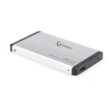 Gembird EE2-U3S-2-S, External enclosure for 2.5'' SATA HDD with USB3.0(5Gb/s) interface, Silver