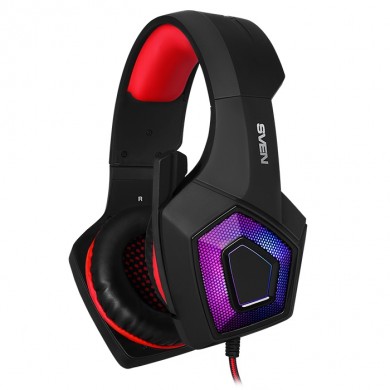 Casti SVEN AP-U880MV, Black/Red