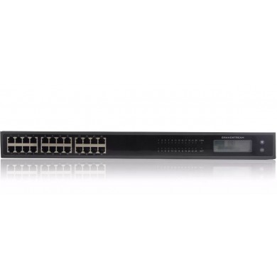 Grandstream GXW4224, 24 x RJ11 FXS ports and 1 x 50-pin Telco connector, 1 x 10M/100/1000 Mbps auto-sensing RJ45 port, G.711, G. 723, G.726