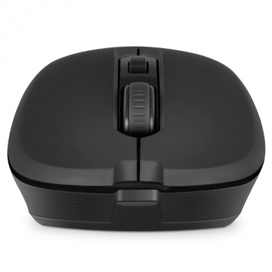 SVEN RX-560SW Wireless, Optical Mouse, 2.4GHz, Nano Receiver, 800/1200/1600dpi, 5+1(scroll wheel) Silent buttons, Switching DPI modes, Rubber scroll wheel, Black