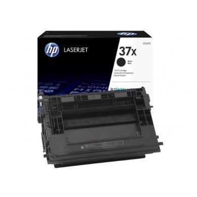 HP 37X (CF237X) High Yield Black Cartridge for HP LaserJet Enterprise M608, M609, M631, M632h, 25000 p.