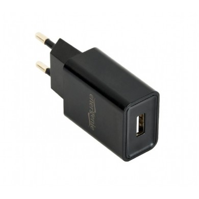 Gembird EG-UC2A-03 Universal AC USB charging adapter, 5 V / 2 A, Black