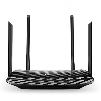 Wireless Router TP-LINK Archer C6 / AC1200 Dual Band / Wi-Fi5 / Gigabit  / 1WAN+4LAN / 4 external antennas+1 internal antenna