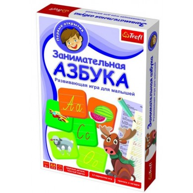 01101 Trefl Game - Занимательная азбука RU