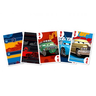 08604 Trefl "Playing Cards 55 leaves for children" Cars / Disney Cars