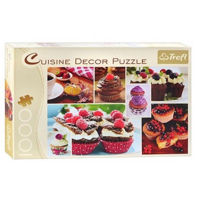10360 Trefl Puzzles - "1000" - Muffins / Trefl