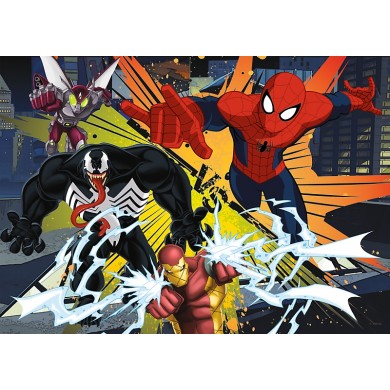 13205 Trefl Puzzles-"200" - The Clash/Disney Marvel Spiderman