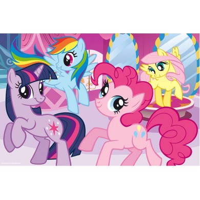 14182 Trefl Puzzles-"24 Maxi" - Frendship is a magic / Hasbro My Little Ponny