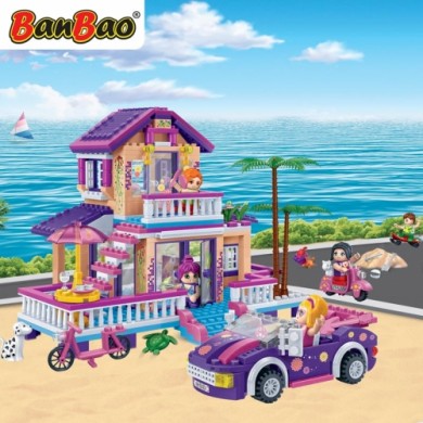 BanBao 6122  trendy beach - 565 blocks