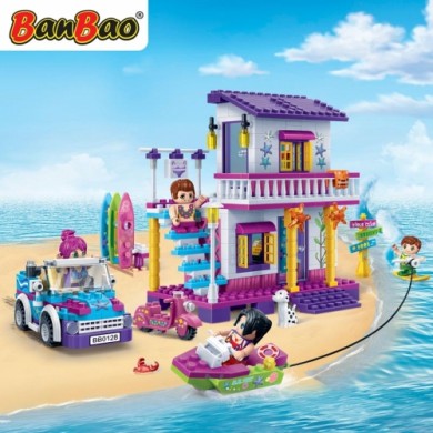 BanBao 6125  trendy beach - 480 blocks