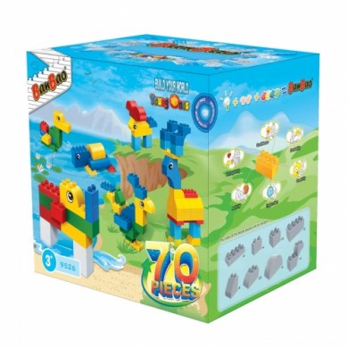 BanBao 9526 Creatable blocks - 70 blocks