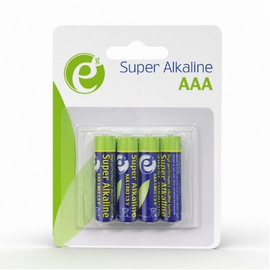 Gembird  Alcaline Battery AAA, 4pcs, Blister pack